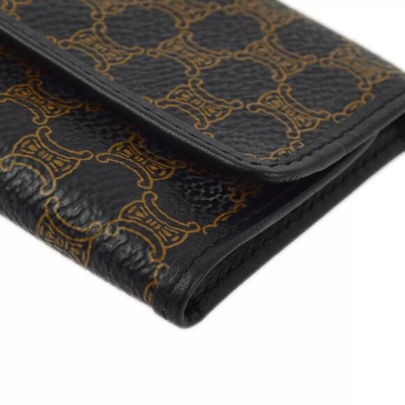 Celine Black Macadam Key Case Small Good YS00/55 KK31550 - Picture 4 of 15